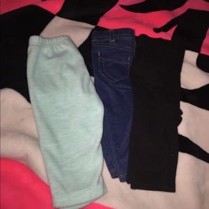 3 baby girl pants